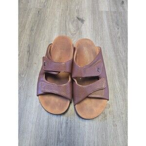 SAS Women’s Cozy Slide Sandals Amber Size 10 Double Wide